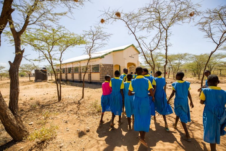 A school in Kenya