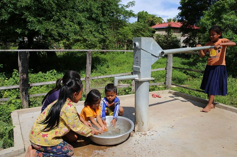 Water pump in Cambodia